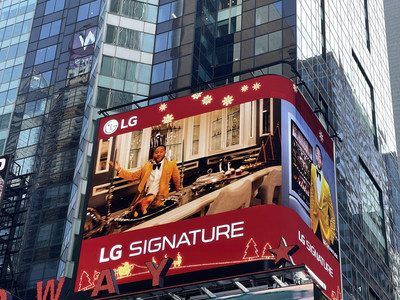 LG SIGNATURE DELIVERS WARM WISHES FOR THE MOST WONDERFUL TIME OF THE YEAR