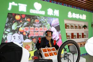 Xinhua Silk Road: Guangxi's Xiangzhou County promotes sugar orange through online streaming
