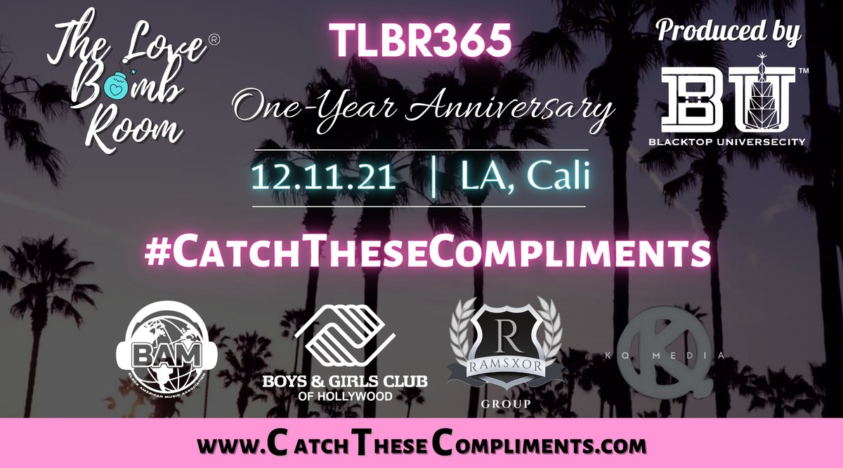 The Love Bomb Room Community Raises $12,000 For The Boys & Girls Club of Hollywood #CatchTheseCompliments Presented by RamsXor Group LLC Sponsored by The Black American Music Association - Vimarsana News