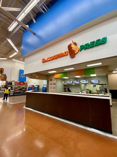 Shawarma Press, the leader in fast casual Mediterranean cuisine, announced the grand opening of its San Antonio location at Walmart, the nation's largest retailer. Shawarma Press CEO and Co-Founder Sawsan Abublan, confirmed rapid expansion throughout the state, including six additional locations planned in Walmart stores.