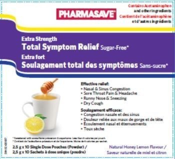 Pharmasave Extra Strength Total Symptom Relief Sugar-Free (Groupe CNW/Santé Canada)