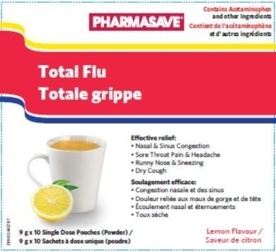 Pharmasave Total Flu (Groupe CNW/Santé Canada)