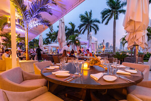 Miami's Most Luxurious Restaurant, The Deck at Island Gardens, Launches New Sunset Society Happy Hour Miami's Most Luxurious Restaurant, The Deck at Island Gardens, Launches New Sunset Society Happy Hour