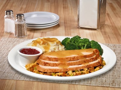 Denny's Holiday Turkey Dinner available now through January 4, 2022