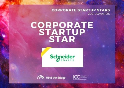 Schneider Electric named a Top 25 Corporate Startup Star (CNW Group/Schneider Electric Canada Inc.)
