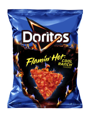 Doritos® Flamin’ Hot Cool Ranch® Flavored Tortilla Chips are heating up the chip aisle just in time for the holidays.