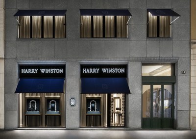 Espaço Harry Winston em Milão