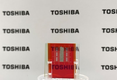 Figure 1: Toshiba’s transparent Cu2O solar cell.