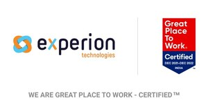 Experion Technologies Is Now Great Place to Work - Certified™