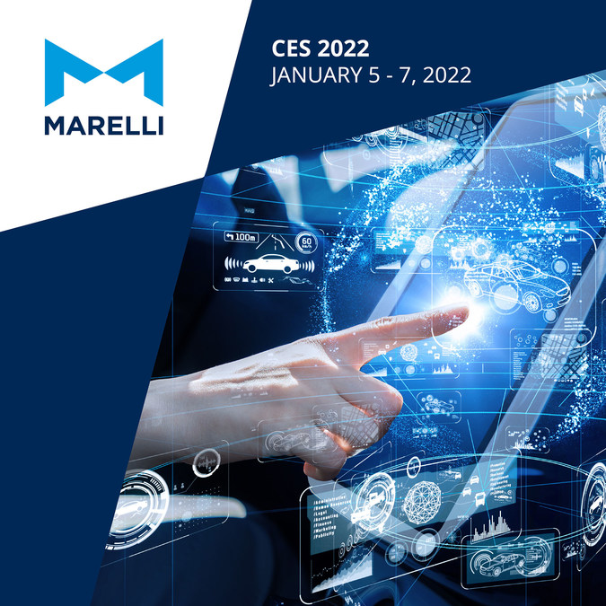 Marelli to Showcase Next-Generation Automotive Solutions at CES 2022, Highlighting In-House Expertise and Partner Technologies - Vimarsana News
