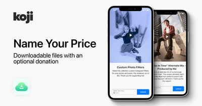 Name Your Price on the Koji App Store