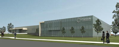The future Prelude Therapeutics headquarters at Chestnut Run Innovation and Science Park