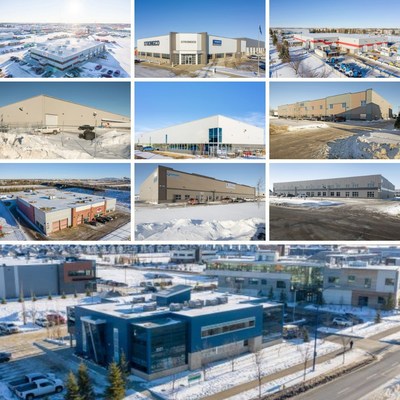 Portfolio dans l'ouest canadien  Edmonton, Alberta et Saskatoon, Saskatchewan (Groupe CNW/Fonds de placement immobilier BTB)