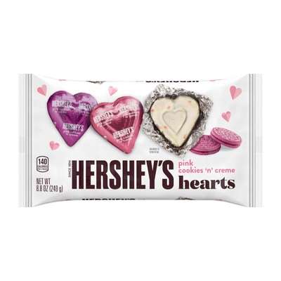 Hershey’s Pink Cookies ‘N’ Creme Hearts