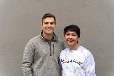 Stream Club Co-founders: Paul Klein, CTO, and Lan Paje, CEO