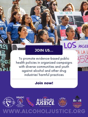 Help hold Big Alcohol accountable for damaging public health and diminishing social justice.