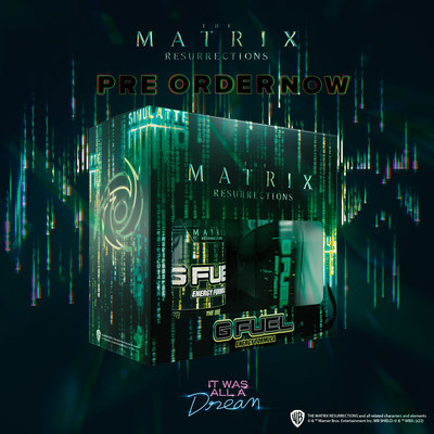 G FUEL developed the new Limited-Edition The One Collector’s Box in collaboration with Warner Bros. Pictures to celebrate the release of The Matrix Resurrections, now playing in theaters and streaming on HBO Max.