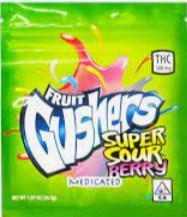 Fruit Gushers packaged to look like Fruit Gushers (CNW Group/Health Canada)