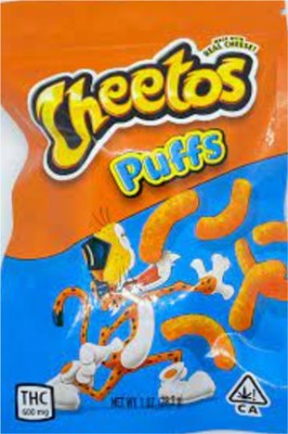 Cheetos
emball pour ressembler aux grignotines Cheetos et offert en plusieurs varits (Groupe CNW/Sant Canada)