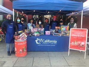 California Credit Union Delivers Holiday Toys &amp; Gifts To Los Angeles Boys &amp; Girls Club