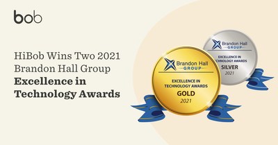 HiBob Wins Two 2021 Brandon Hall Group Excellence in Technology Awards for its Modern HR Platform, Bob 