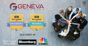 Geneva Financial Ranked in Top 100 Best Companies for Women and Diversity in America 2021 List