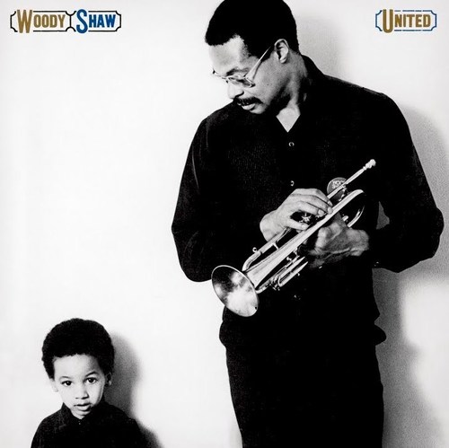 Legendary trumpet innovator Woody Shaw Jr. and son Woody Shaw III on the "United" album cover. Columbia Records 1981.