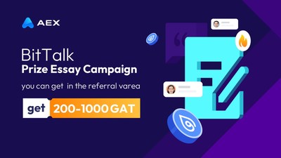 If users post on BitTalk and go to the "Recommend" page, they will receive 200-1000 GAT value airdrops.