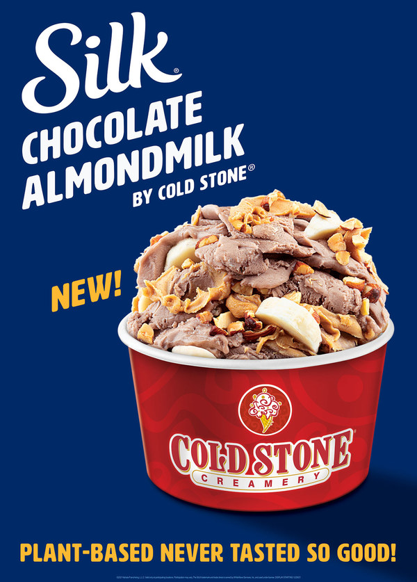 Cold Stone Creamery Introduces New Silk PlantBased Frozen Dessert