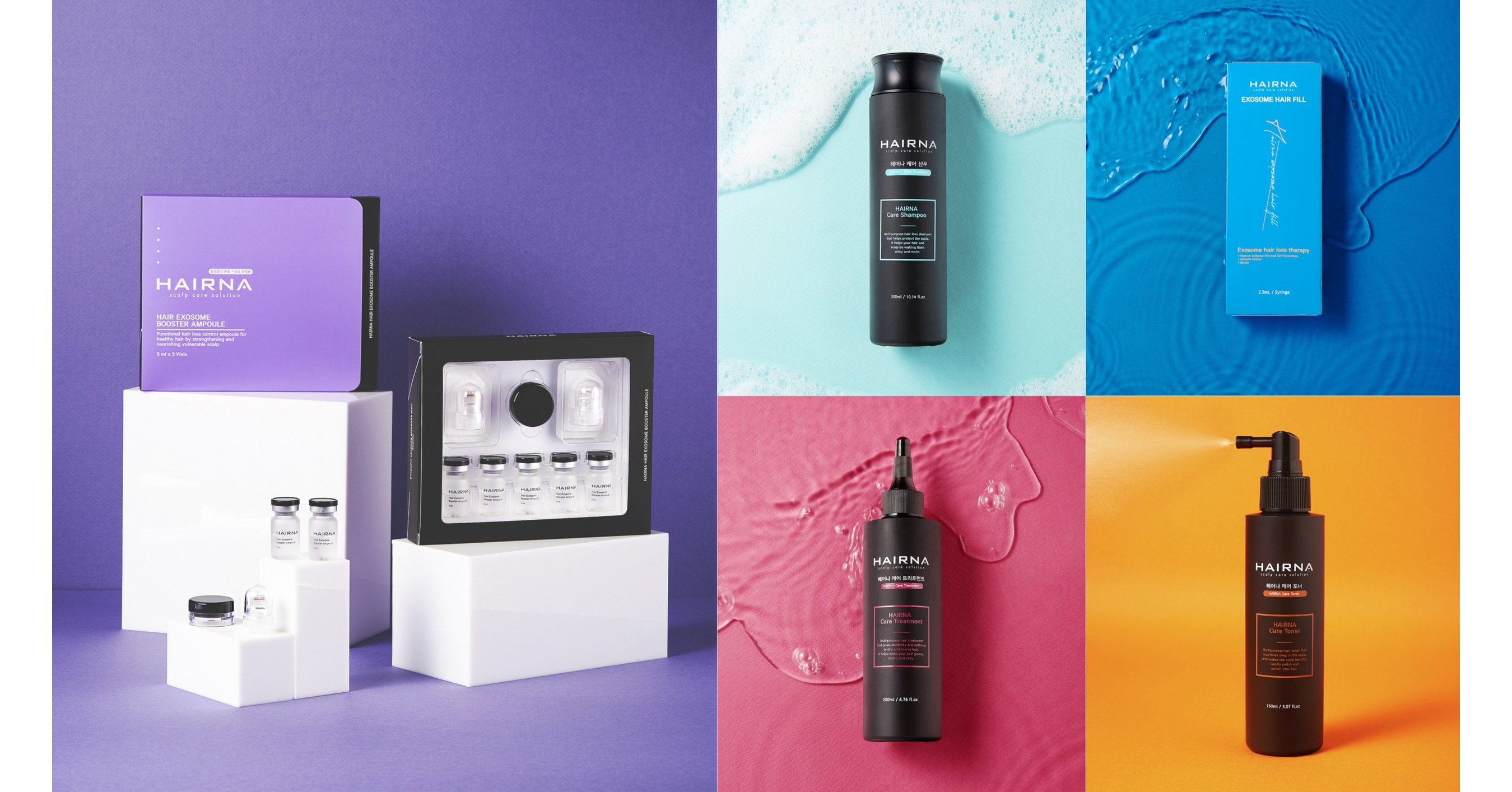 Maypharm Launches a New Professional set HAIRNA for Hair Loss Solution
