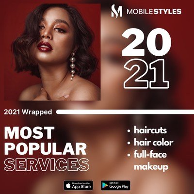 Get your beauty services at home by MOBILESTYLES APP