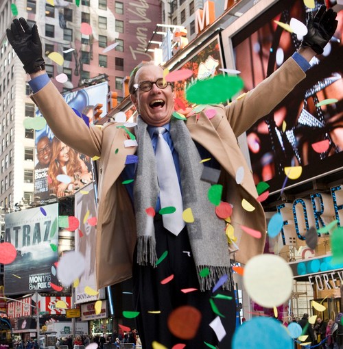 Treb Heining said: "When the day comes that I don't get charged with excitement, I'll stop doing my 'Confetti Blizzard,' but I don't think that day will ever come."