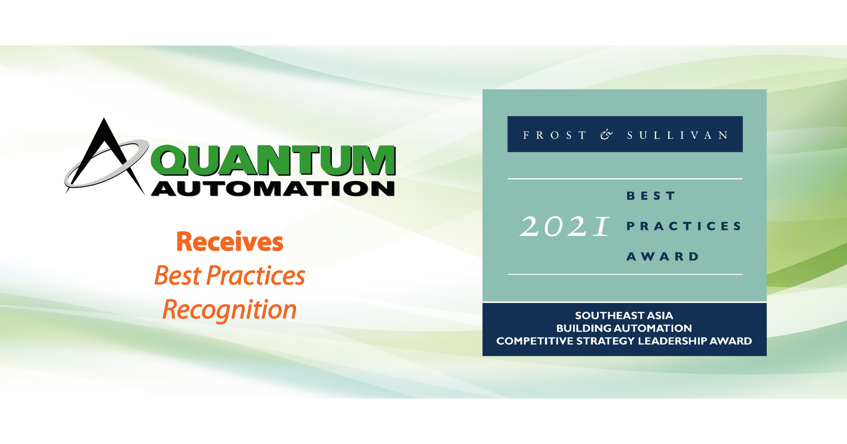 Frost & Sullivan Recognizes Quantum Automation for Improving Energy Efficiency with Its Building Automation Solutions