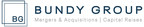 Bundy Group advises three energy &amp; power services firms in a consolidated sale