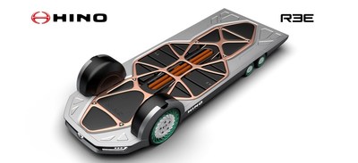 REE-Hino Motors FlatFormer platform concept model