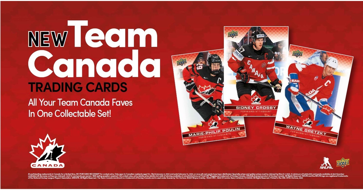 Tim Hortons NHL Trading Cards Are Back 