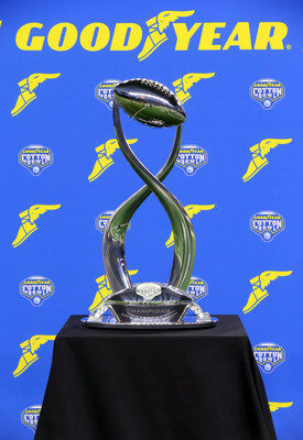 On Wednesday, Dec. 29, Goodyear announces a multiyear agreement to renew Goodyear’s title sponsorship of the Goodyear Cotton Bowl Classic. With the agreement, Goodyear extends its longstanding association with college football and ensures that the Goodyear Cotton Bowl Classic will continue to host marquee matchups annually as a member of the 