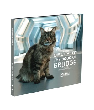 STAR TREK: DISCOVERY's Colossal Queen of a Cat, Grudge, is Ready for Her Closeup in "The Book of Grudge," Which She's Written with an Assist From a Human, Robb Pearlman