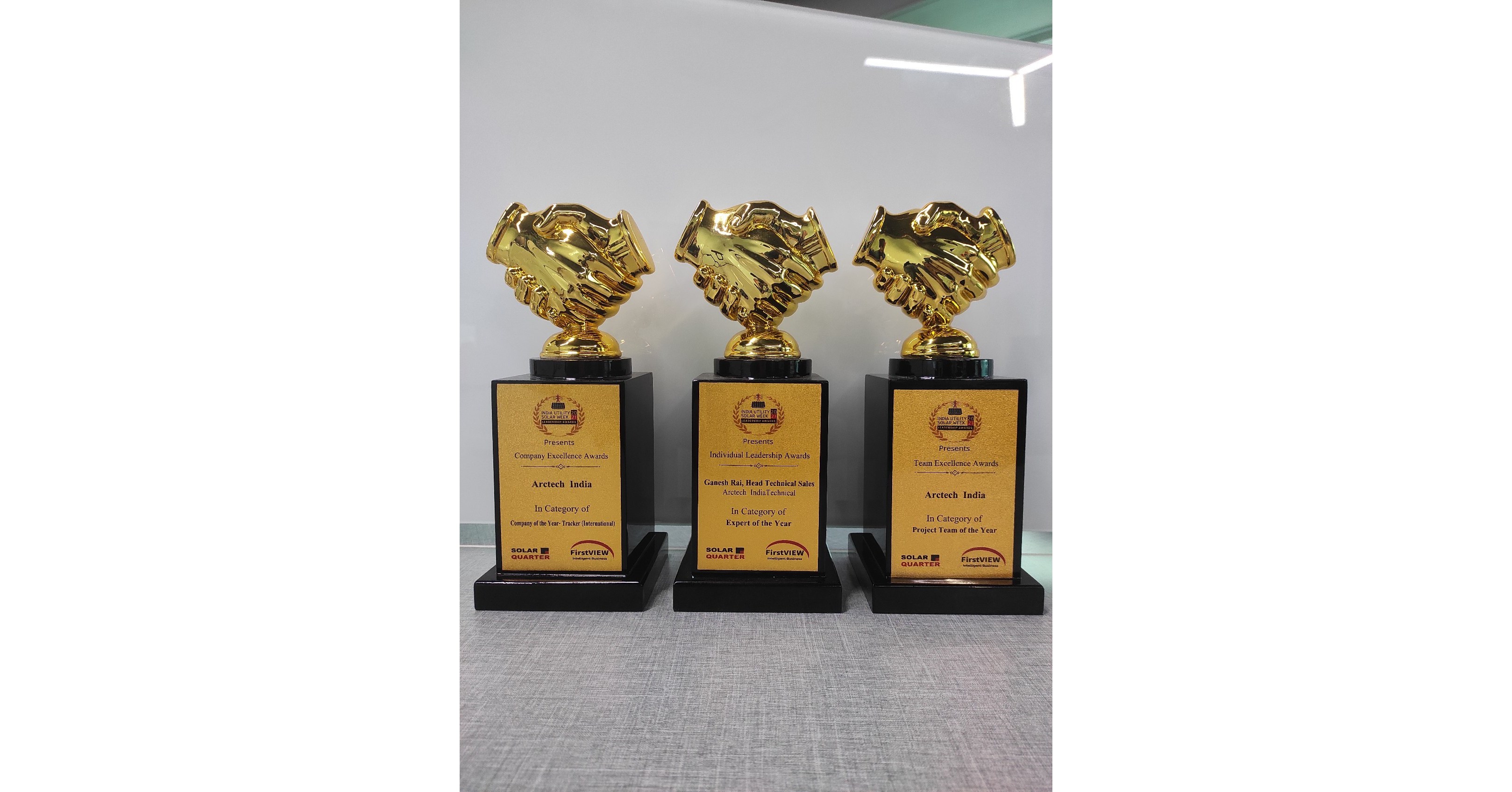 Arctech Win Awards for Team and Tech Excellence in India