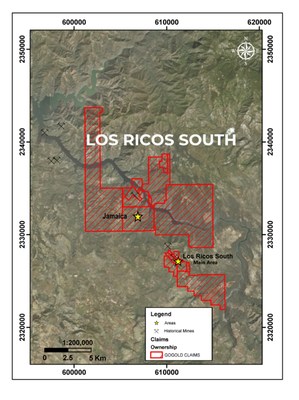 Figure 4 – Jamaica (CNW Group/GoGold Resources Inc.)