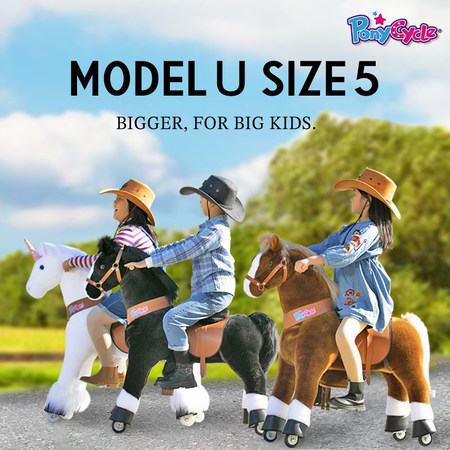 PonyCycle® Announces the Release of Brand-New Model U Size 5 Large Product for Bigger Kids - Vimarsana News