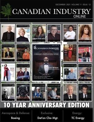 Industry Media publishes 10th anniversary edition of Canadian Industry magazine