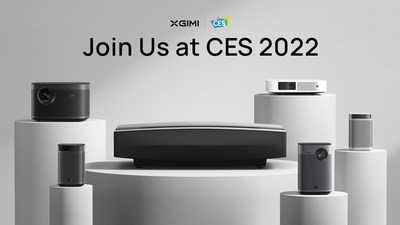 XGIMI DEBUTS NEW ULTRA SHORT THROW PROJECTOR TO CONSUMERS AT CES 2022