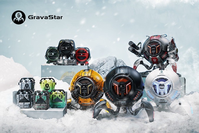 Cyberpunk Electronics Innovator, GravaStar, Breaks Out of Orbit with Series of Stellar Sci-Fi-Themed, Bluetooth Speakers - Delivering Out-of-this-Galaxy Sound in Sirius Pro Earbuds and Mars Pro Speakers - Vimarsana News
