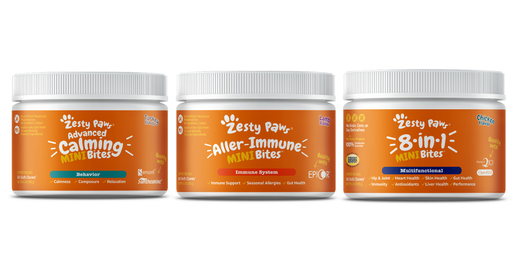 Zesty Paws launches new line of functional dog treats, 2020-09-23