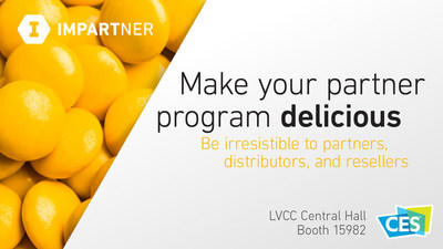 Channel management technology leader Impartner will showcase solutions at CES 2022; At the company’s Impartner Candy Bar, top corporations in every vertical can learn how the “most delicious” partner programs accelerate indirect sales an average of 32% in first year alone.
