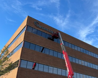 The installation of new signage marks completion of IST's nearly 5,000 ft2 expansion of its Dayton headquarters.