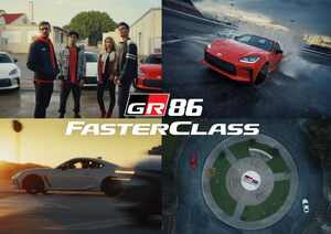La pasión por el rendimiento predomina en la campaña "FasterClass" de Toyota para el nuevo GR86