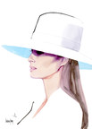 FORMER FIRST LADY MELANIA TRUMP TO AUCTION ONE-OF-A-KIND WORN AND SIGNED WHITE HAT, SIGNED NFT, AND SIGNED WATERCOLOR ON PAPER