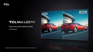 Avec la sortie de sa première série de téléviseurs Mini LED 144 Hz en 2022, TCL place la barre plus haut pour le jeu vidéo réactif sur les téléviseurs grand écran